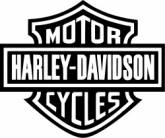 Логотип автомобильной марки Harley Davidson
